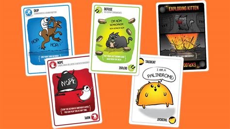 Exploding Kittens: A Hilarious Card Game Combining Strategy and Feline Chaos!