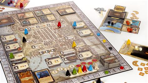 Lords of Waterdeep! A Dungeons & Dragons Board Game Where You Build Your City and Manipulate Adventurers